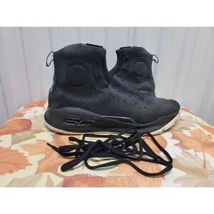 Under Armour Curry 4 More Range 1298306-014 Men's Basketball Shoes Size 15 Black